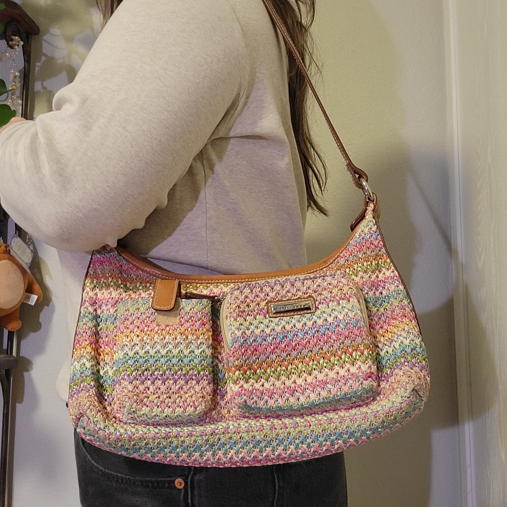 Vintage Y2K Rosetti Rainbow Shoulder Bag